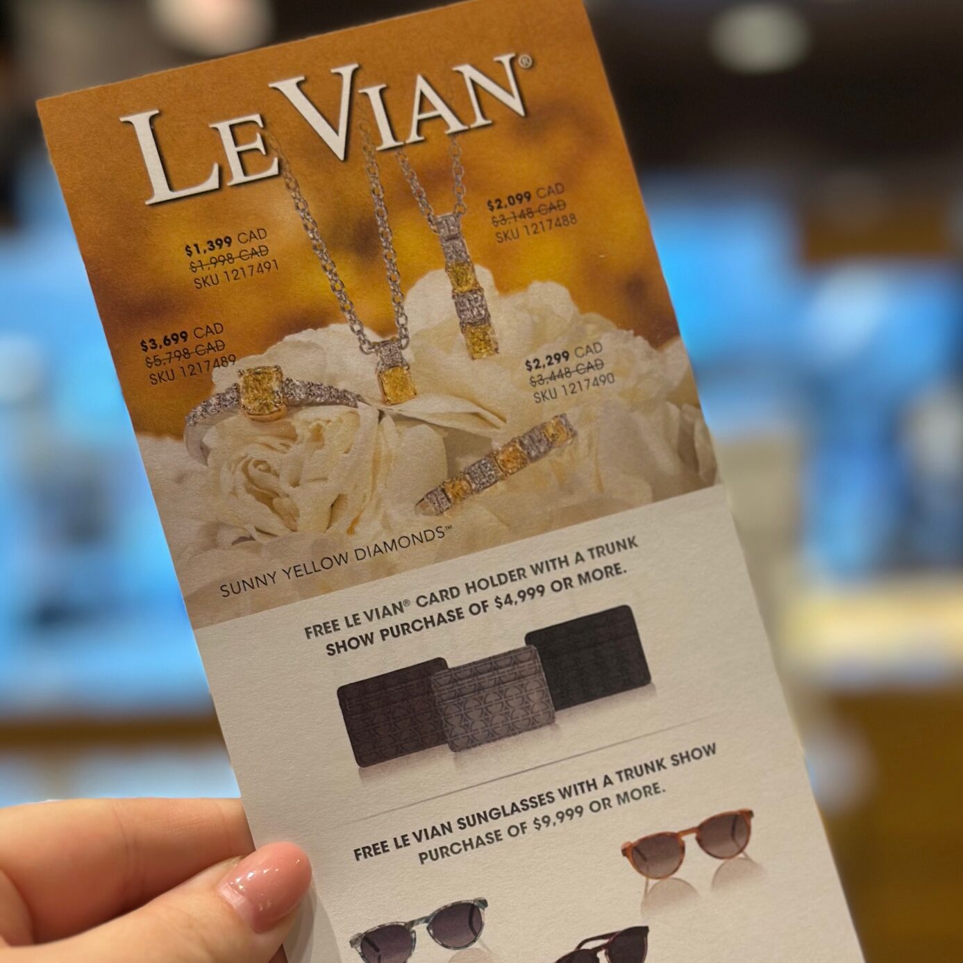 Le Vian 1 Day Only Event